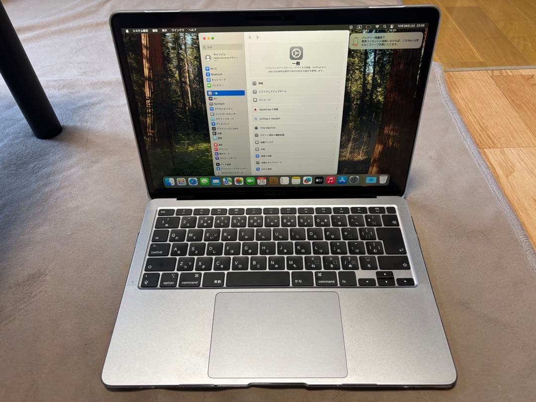 MacBook Air 2020 13inch 16GB クリアケース付き