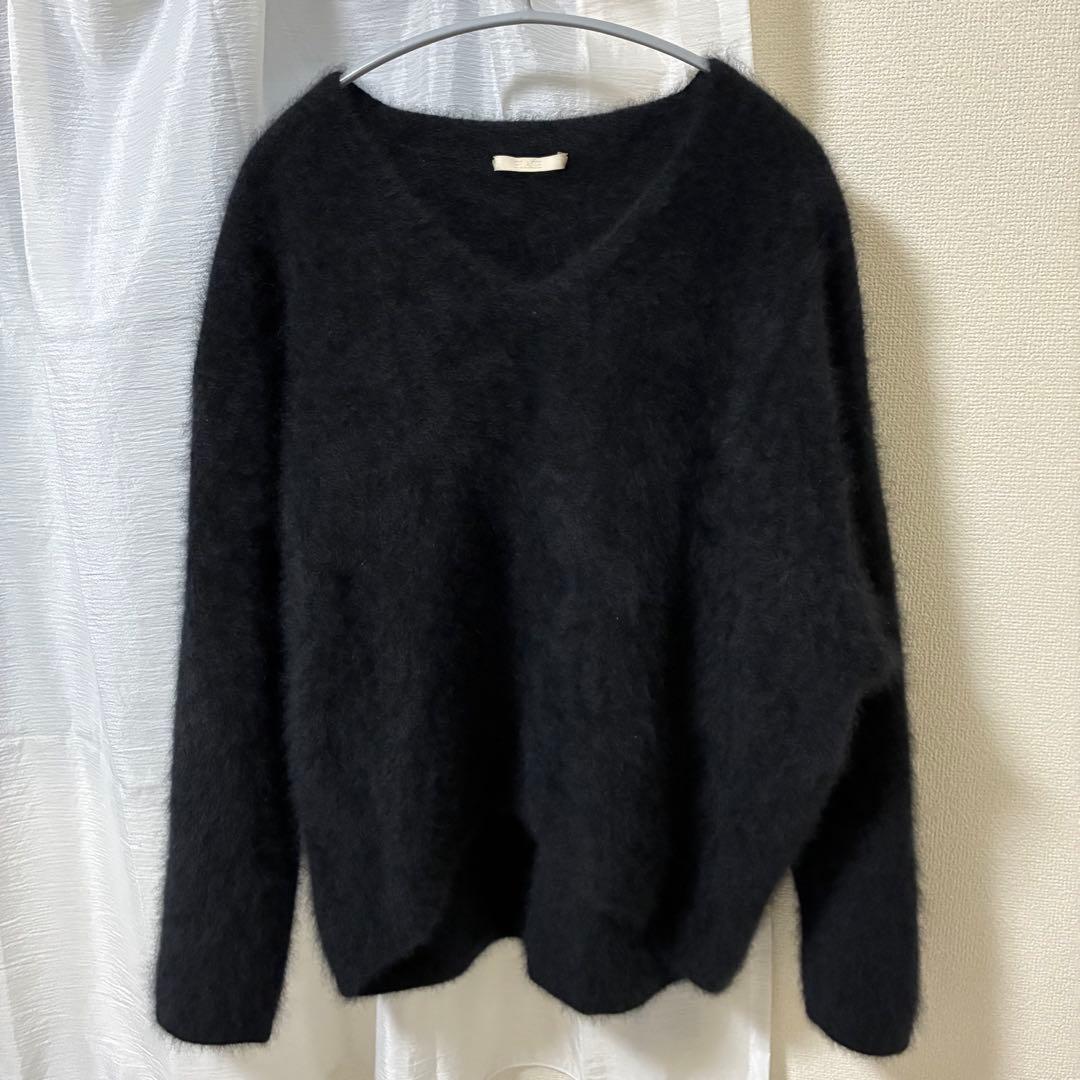 プラージュ　fru Vneck po ファートップス　黒