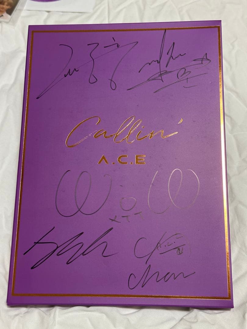 Callin' A.C.E. サイン入りCDセット