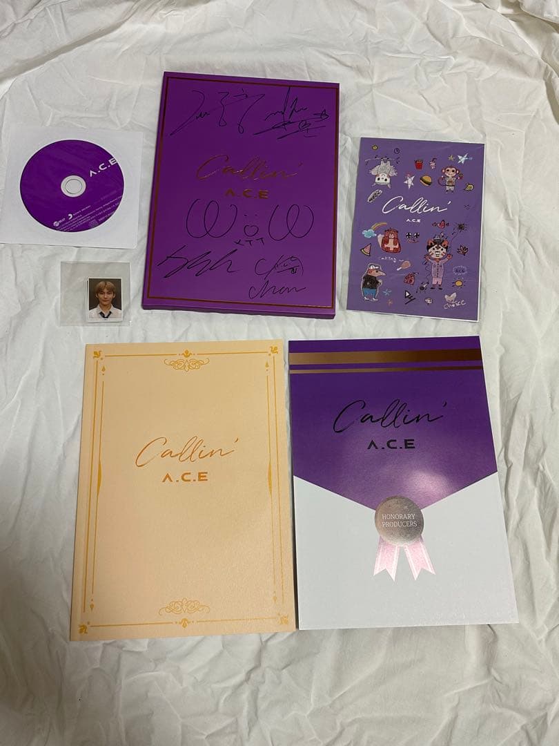 Callin' A.C.E. サイン入りCDセット