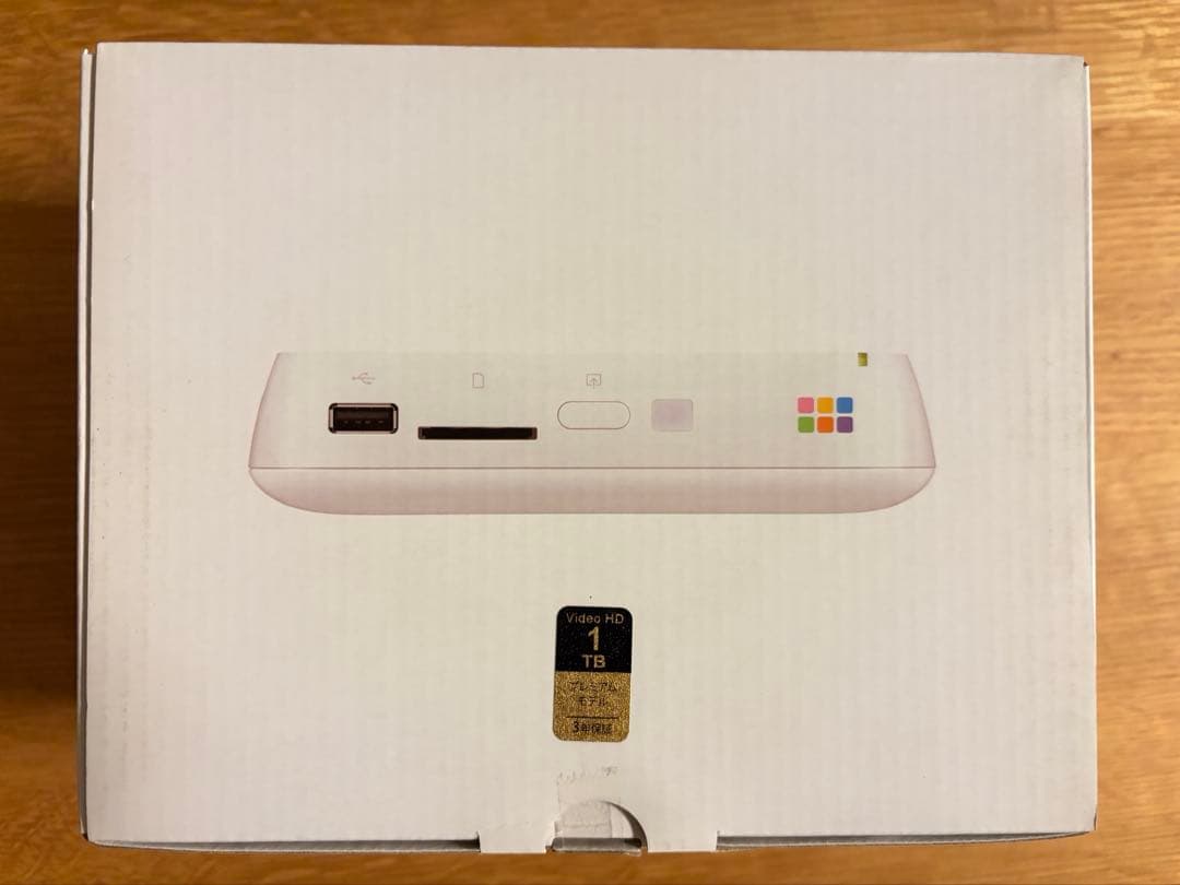 新品未使用 バッファロー おもいでばこ1TB PD-1000S-V