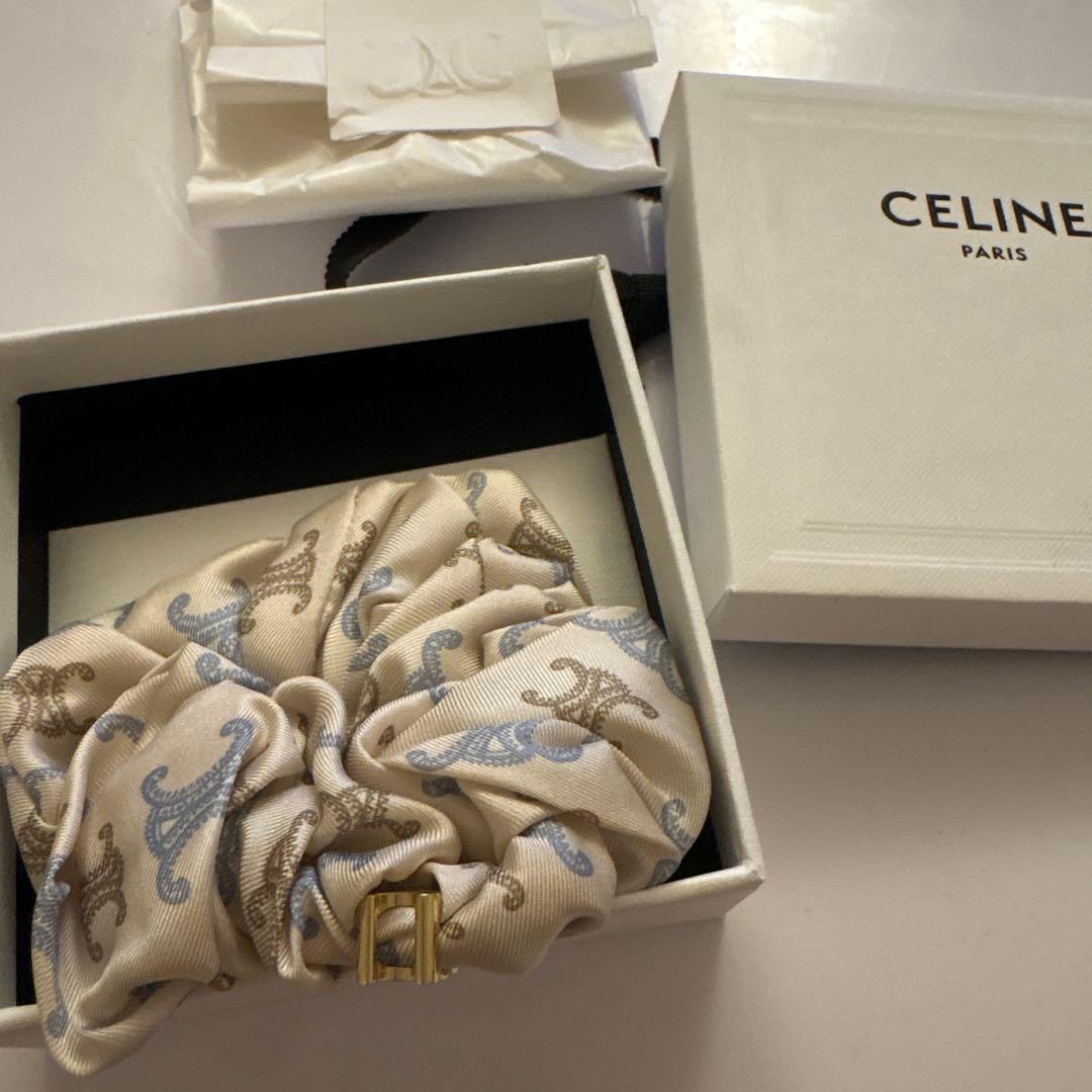 CELINE トリオンフ クチュール シュシュ ✨新品未使用　正規品