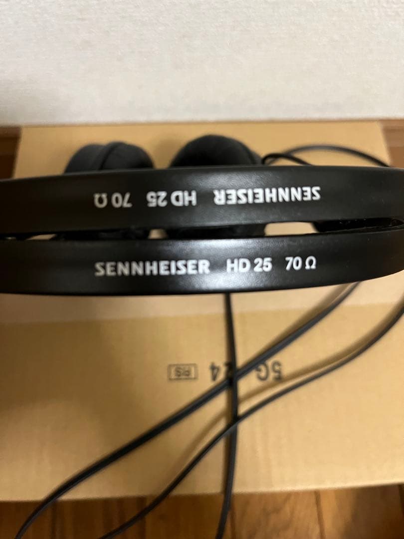 【美品】Sennheiser HD 25 70Ω 箱なし
