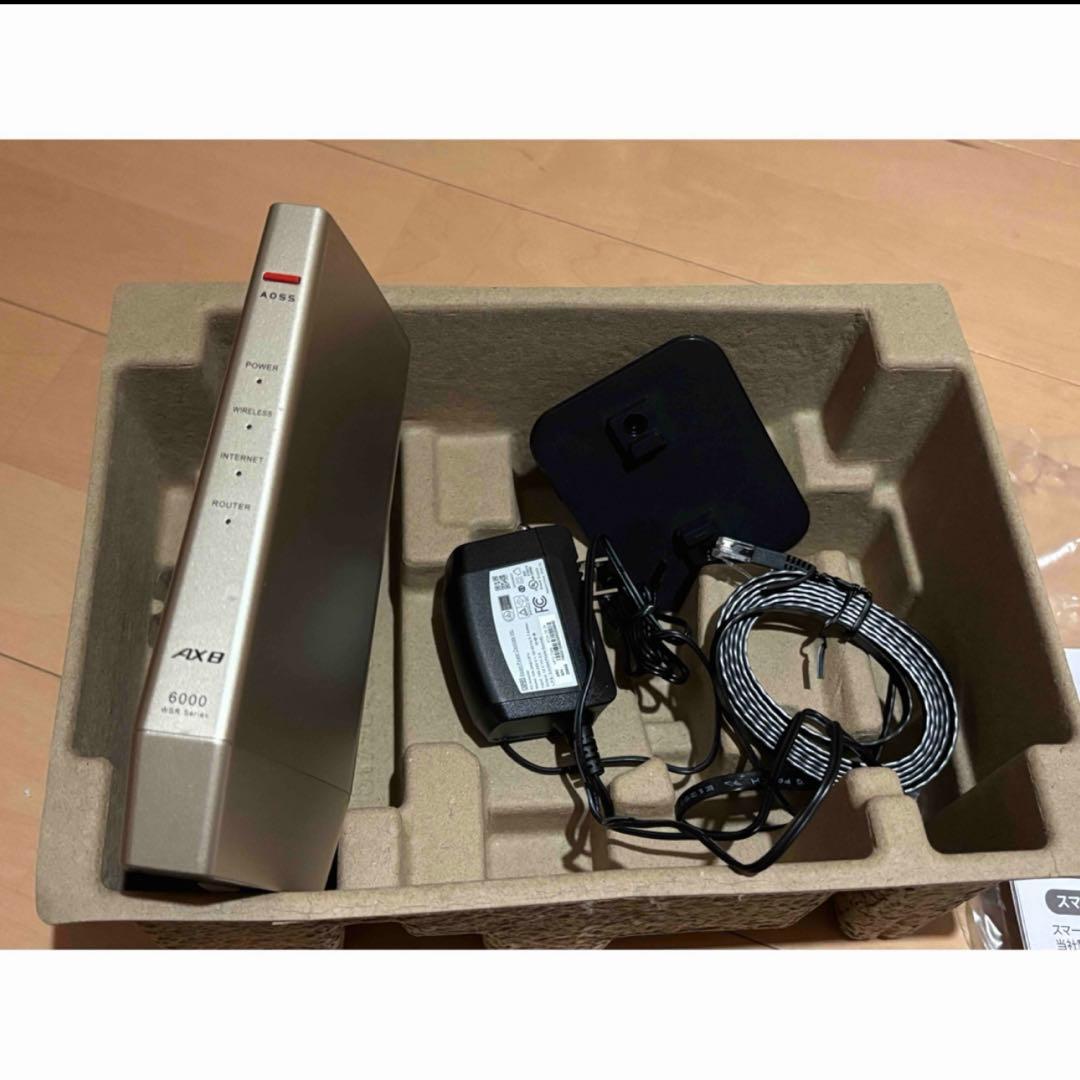 Wi-Fi 6(11ax)対応Wi-FiルーターWSR-6000AX8Pシリーズ