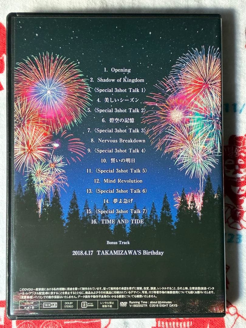 THE ALFEE 2018 夏イベ　DVDパンフレット 公式&非公式版セット