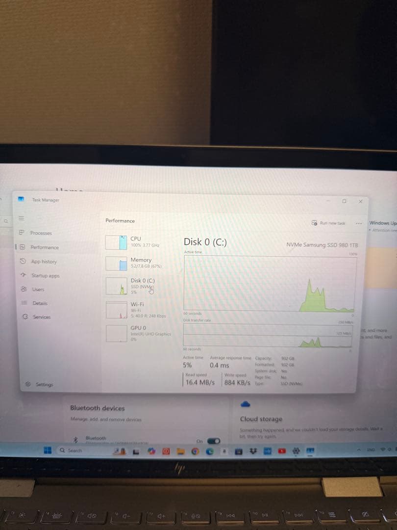 HP ENVY x360 Convertible i3 11gen+ ペン