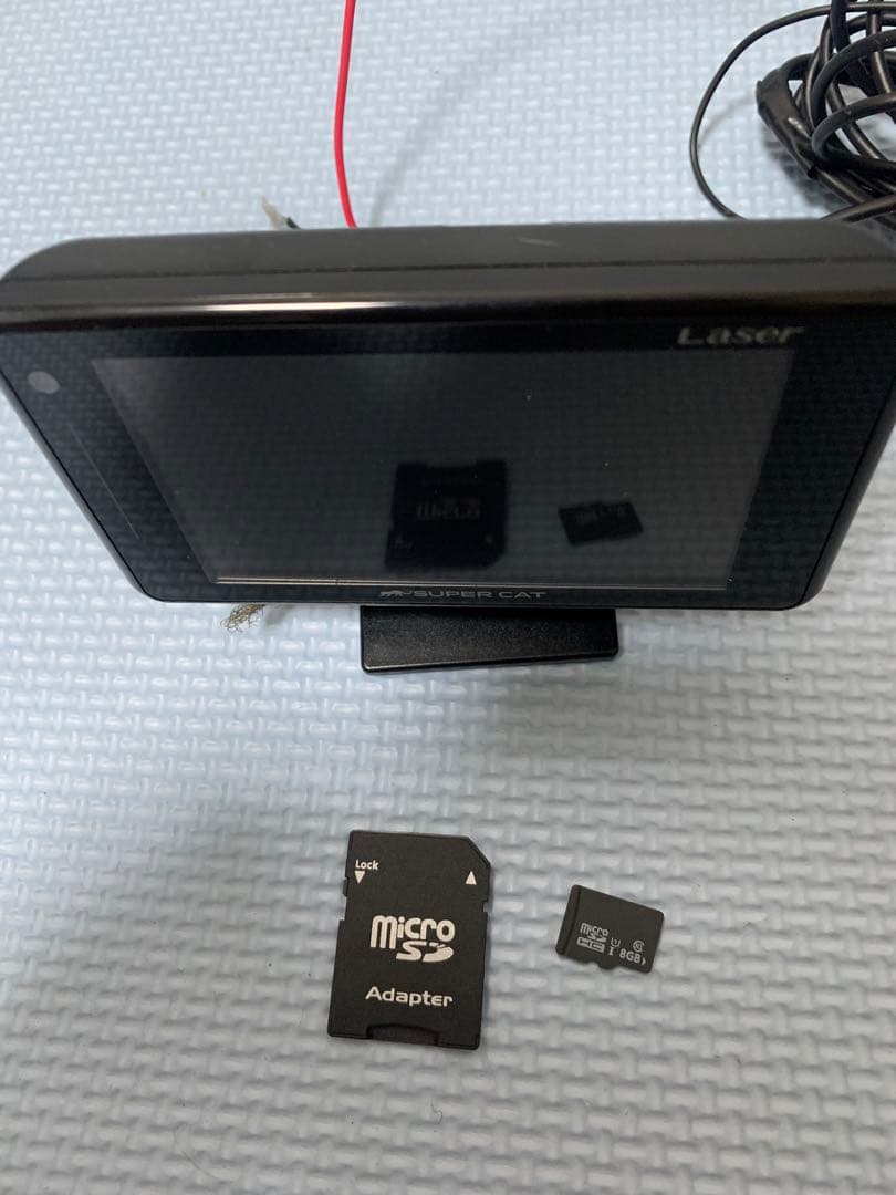 ユピテル SUPER CAT レーザー＆レーダー探知機 液晶 A370