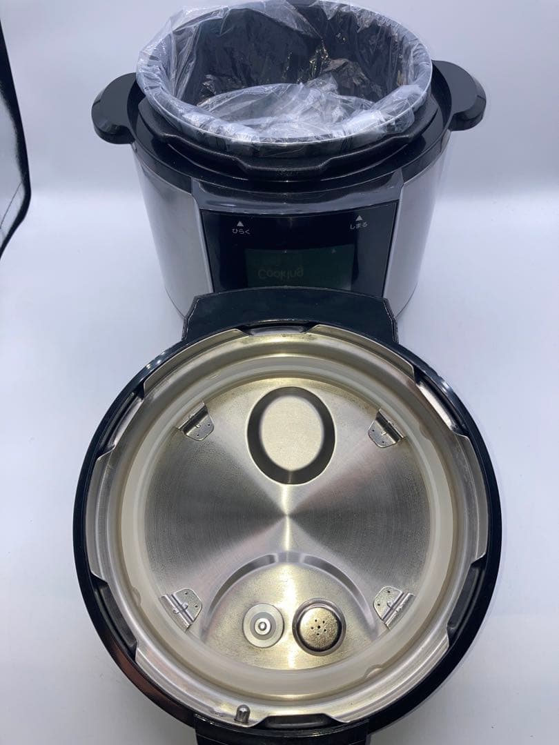 美品　ショップジャパン クッキングプロ V2 電気圧力鍋 CKPV2WS2