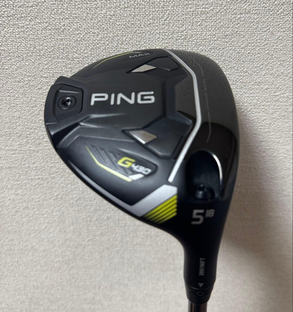 【超美品】PING G430 MAX フェアウェイウッド 5W