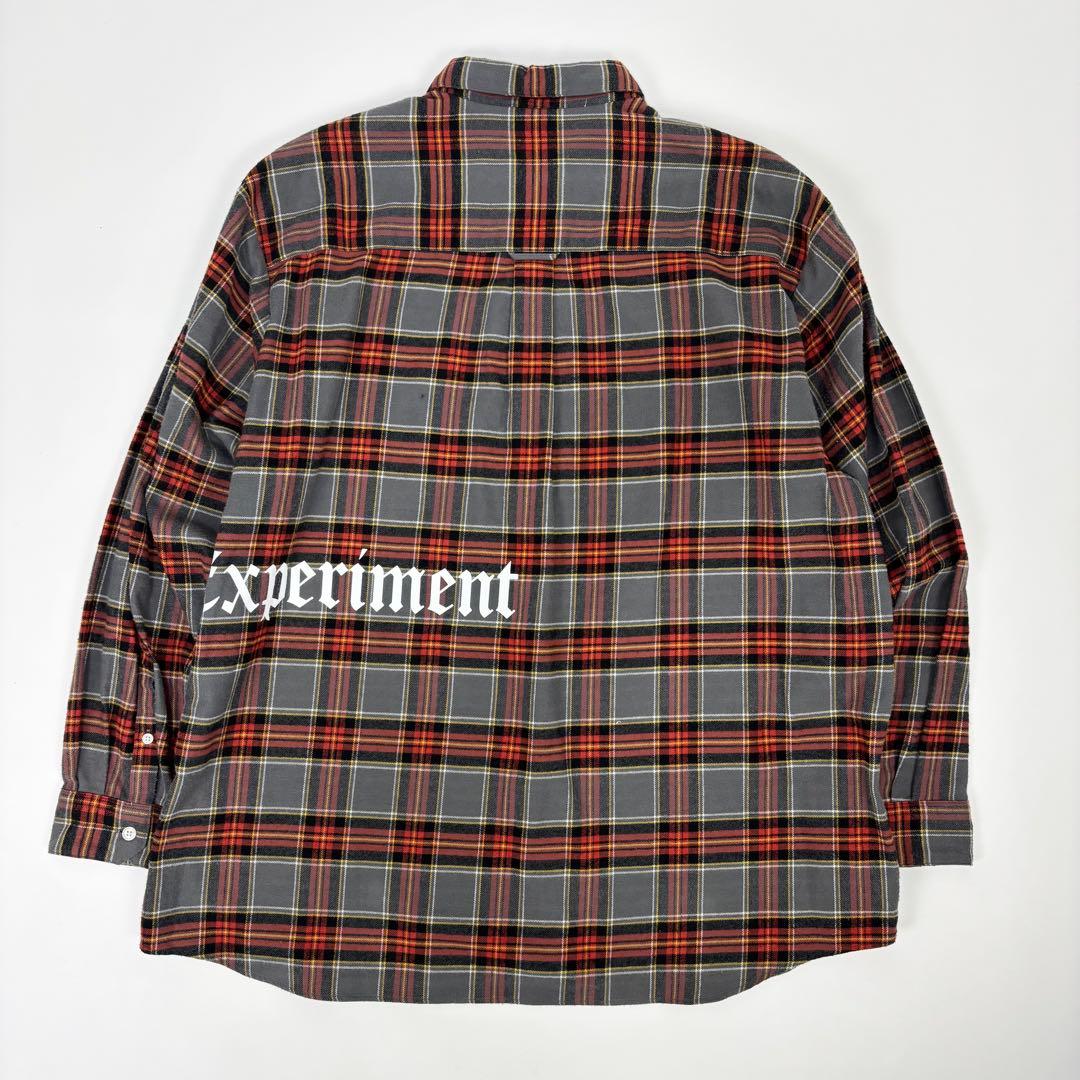 ユニフォームエクスペリメント FLANNEL BAGGY SHIRT 2
