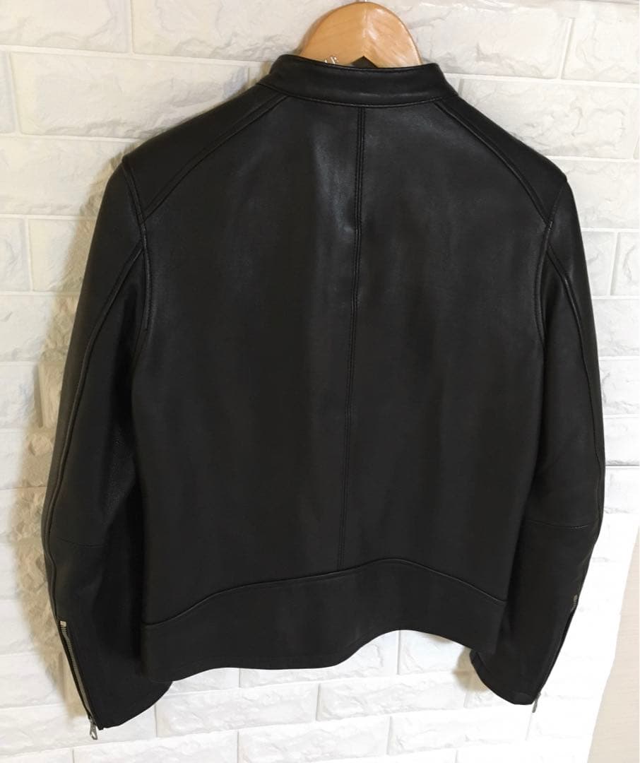 [極美品] HARE シングルライダースジャケット レザージャケット Sサイズ