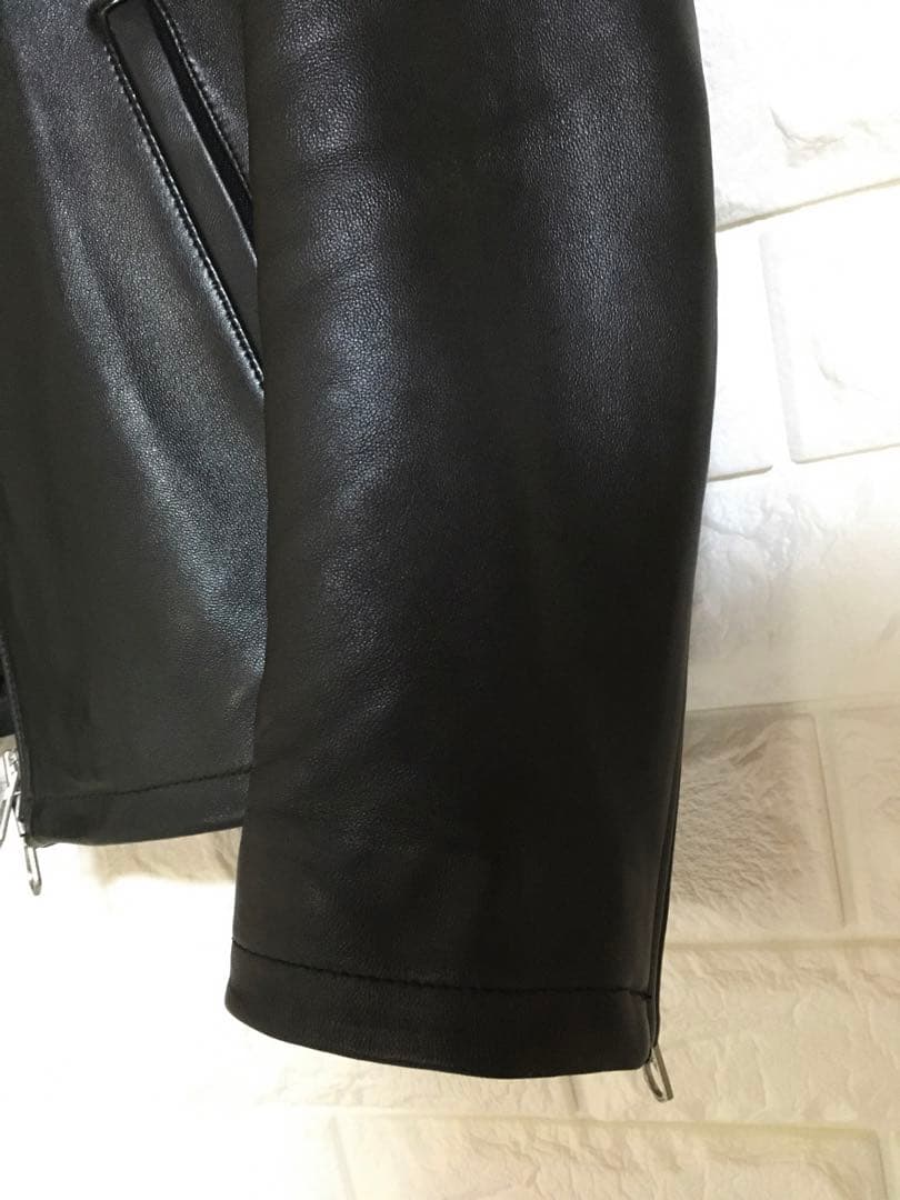 [極美品] HARE シングルライダースジャケット レザージャケット Sサイズ