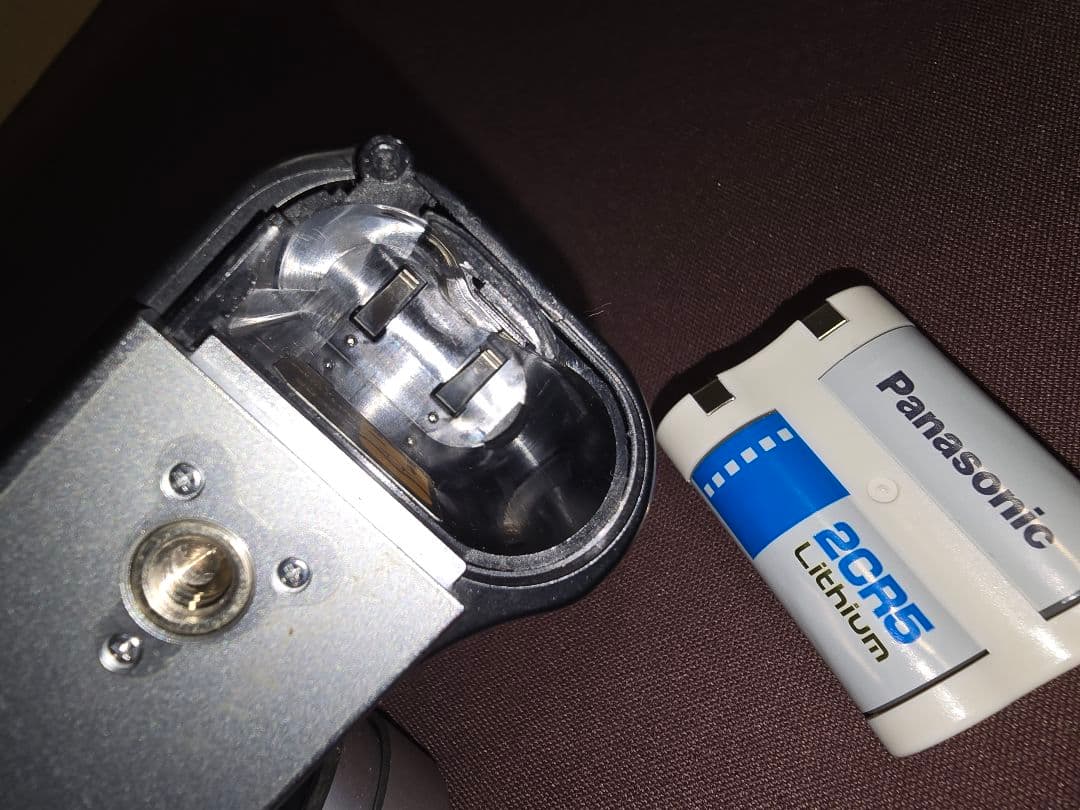 KONICA HEXAR sliver 中古　説明書　ジャンクストロボ付き