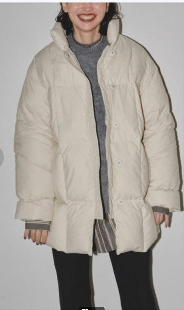 トゥデイフル　スタンドカラーダウンジャケット