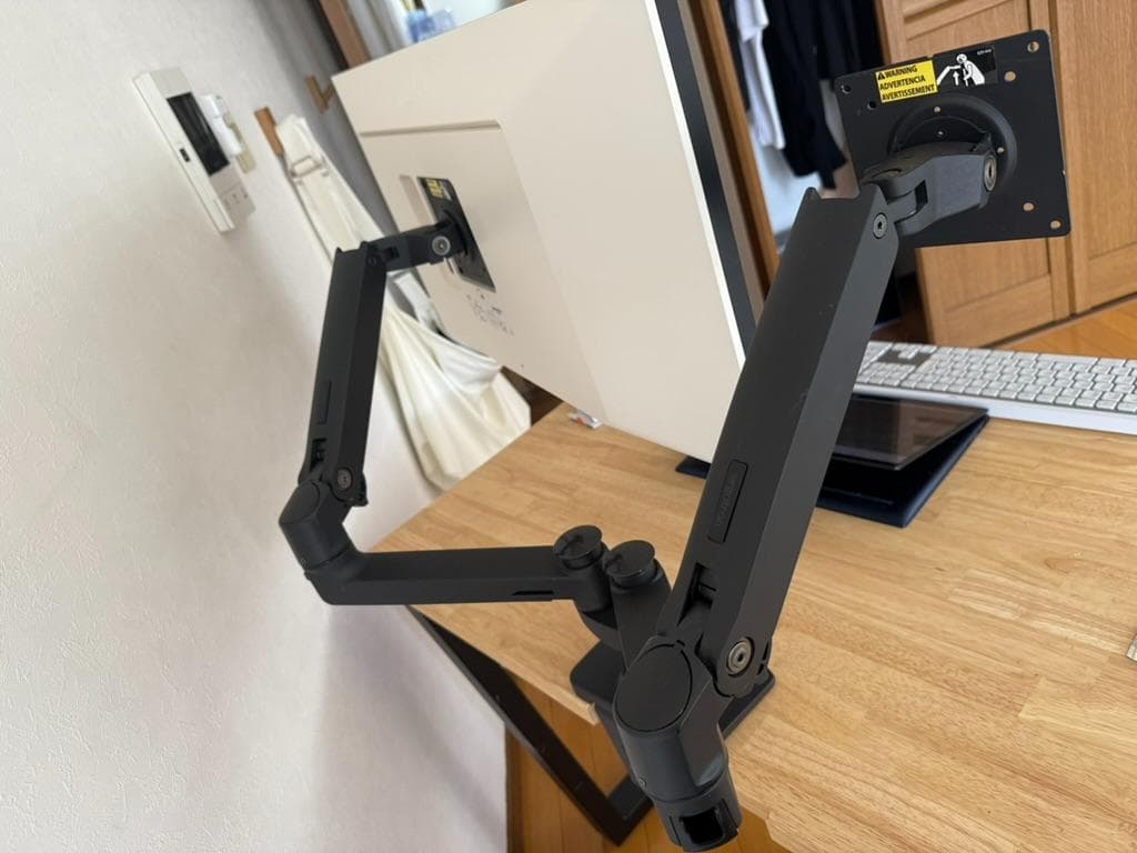 ergotron lx デュアルモニターアーム ブラック