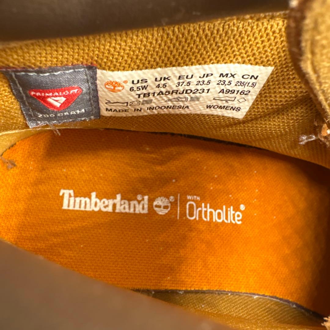 美品✨ティンバーランド 6インチ ブーツ 厚底【23.5】キャメル A99162
