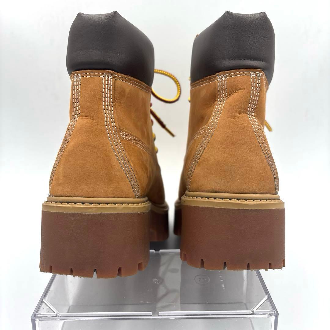 美品✨ティンバーランド 6インチ ブーツ 厚底【23.5】キャメル A99162