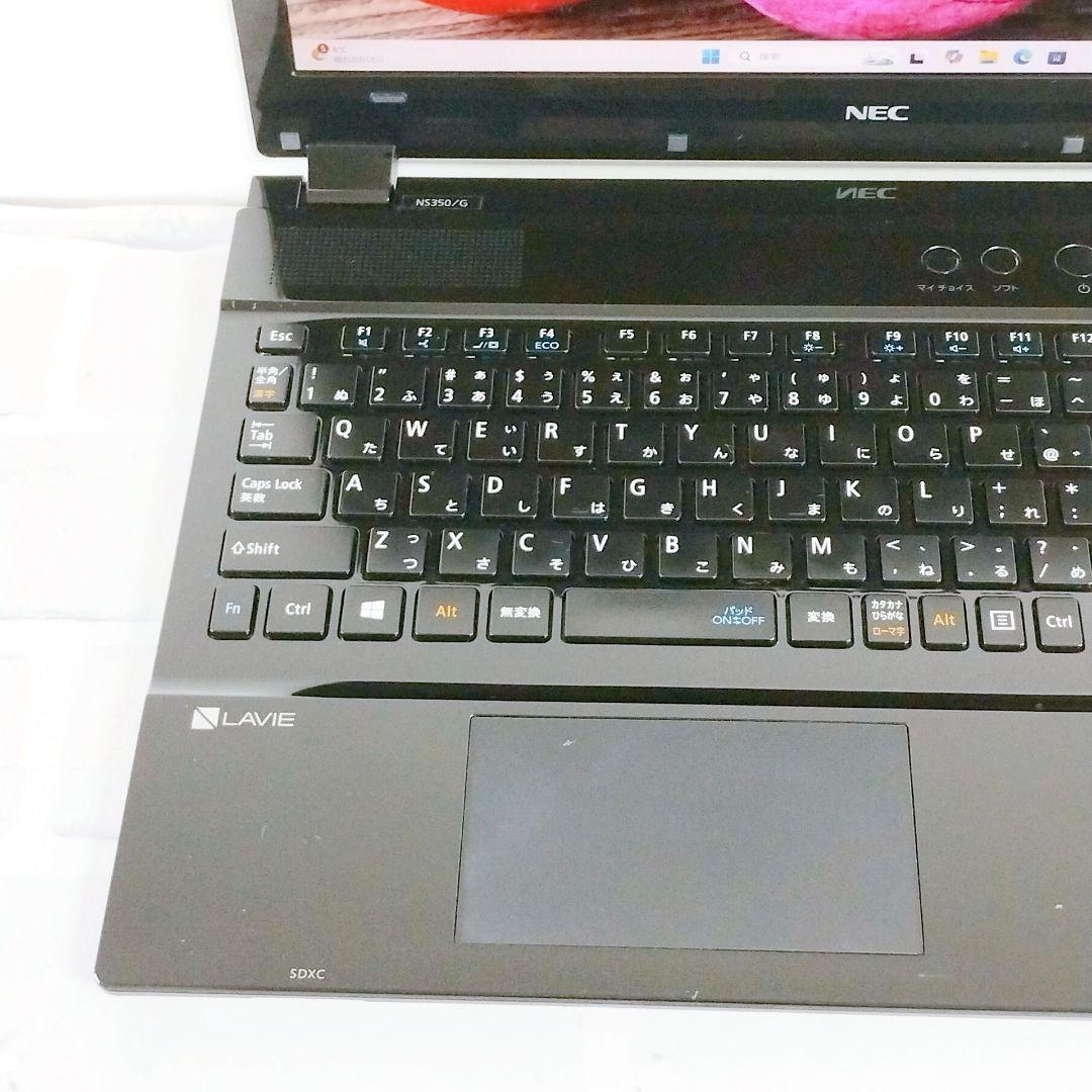 バッテリー良好！1TB Windows11 ノートパソコン カメラ付き NEC