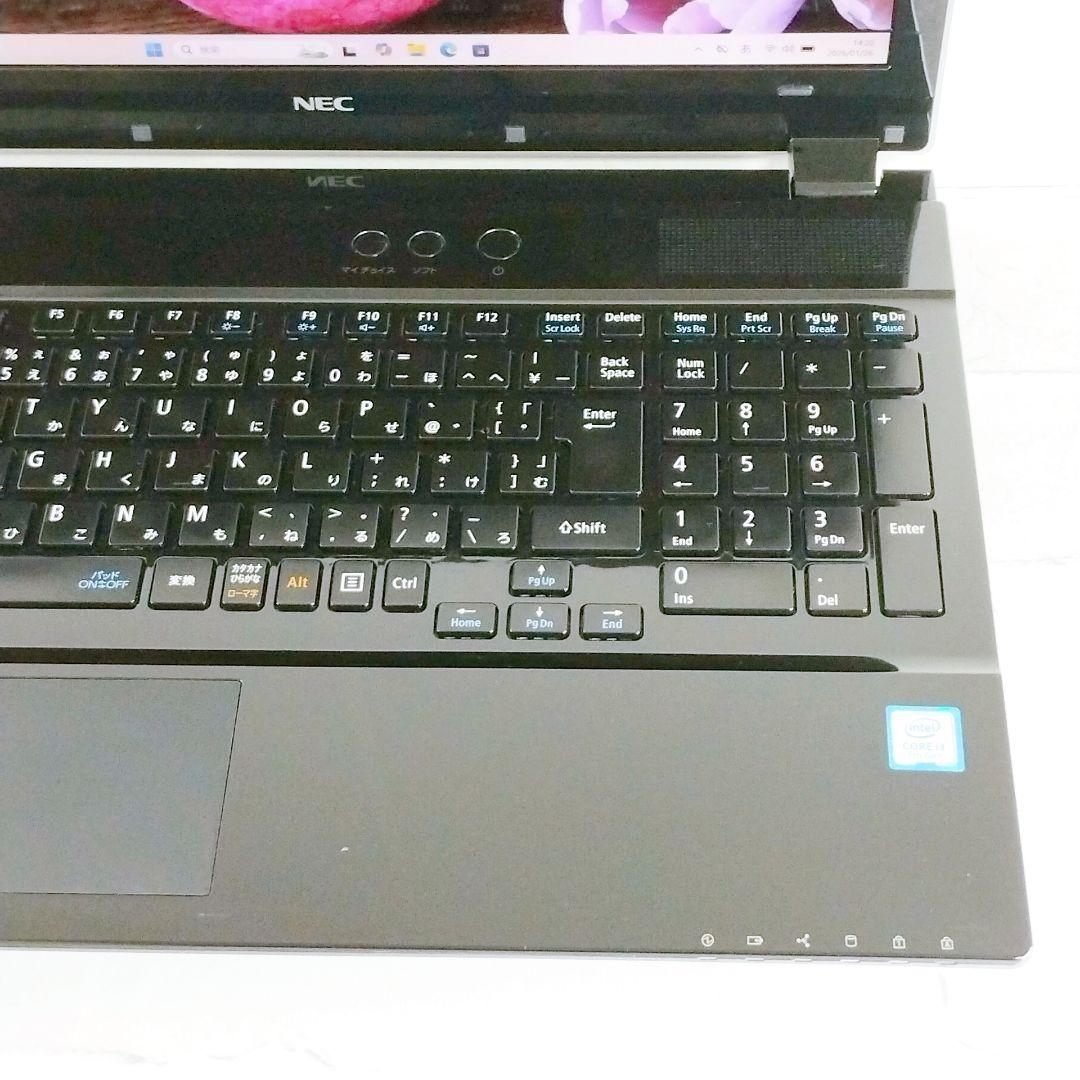 バッテリー良好！1TB Windows11 ノートパソコン カメラ付き NEC