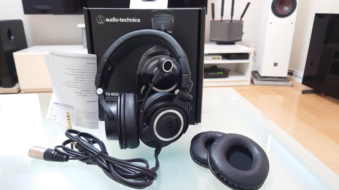 オーディオテクニカ ATH-M50xSTS ヘッドセット 有線 XLR