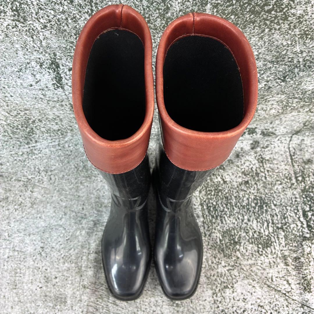 セリーヌ レインブーツ ブラック