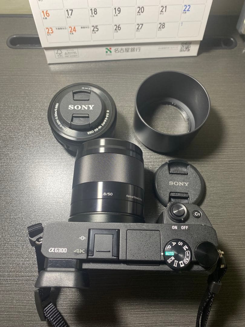 デジタルカメラ Sony a6300 + lenskit16-50mm+lens 50f1/8