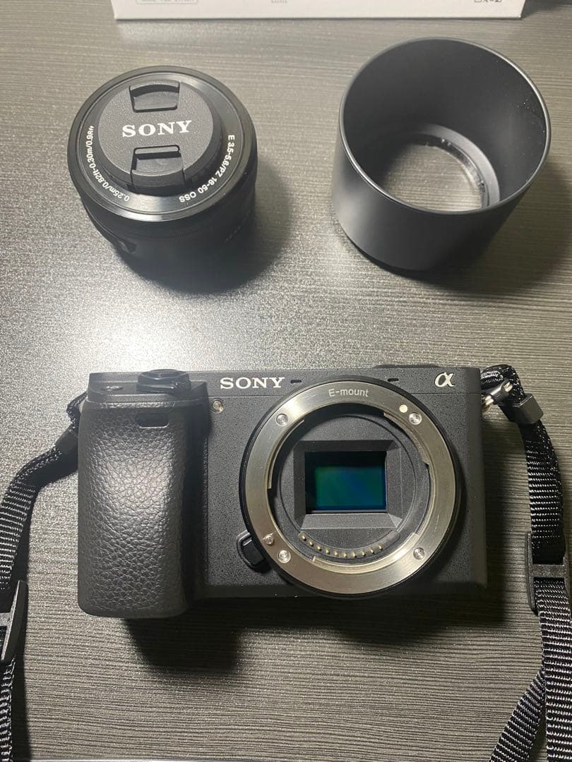 デジタルカメラ Sony a6300 + lenskit16-50mm+lens 50f1/8