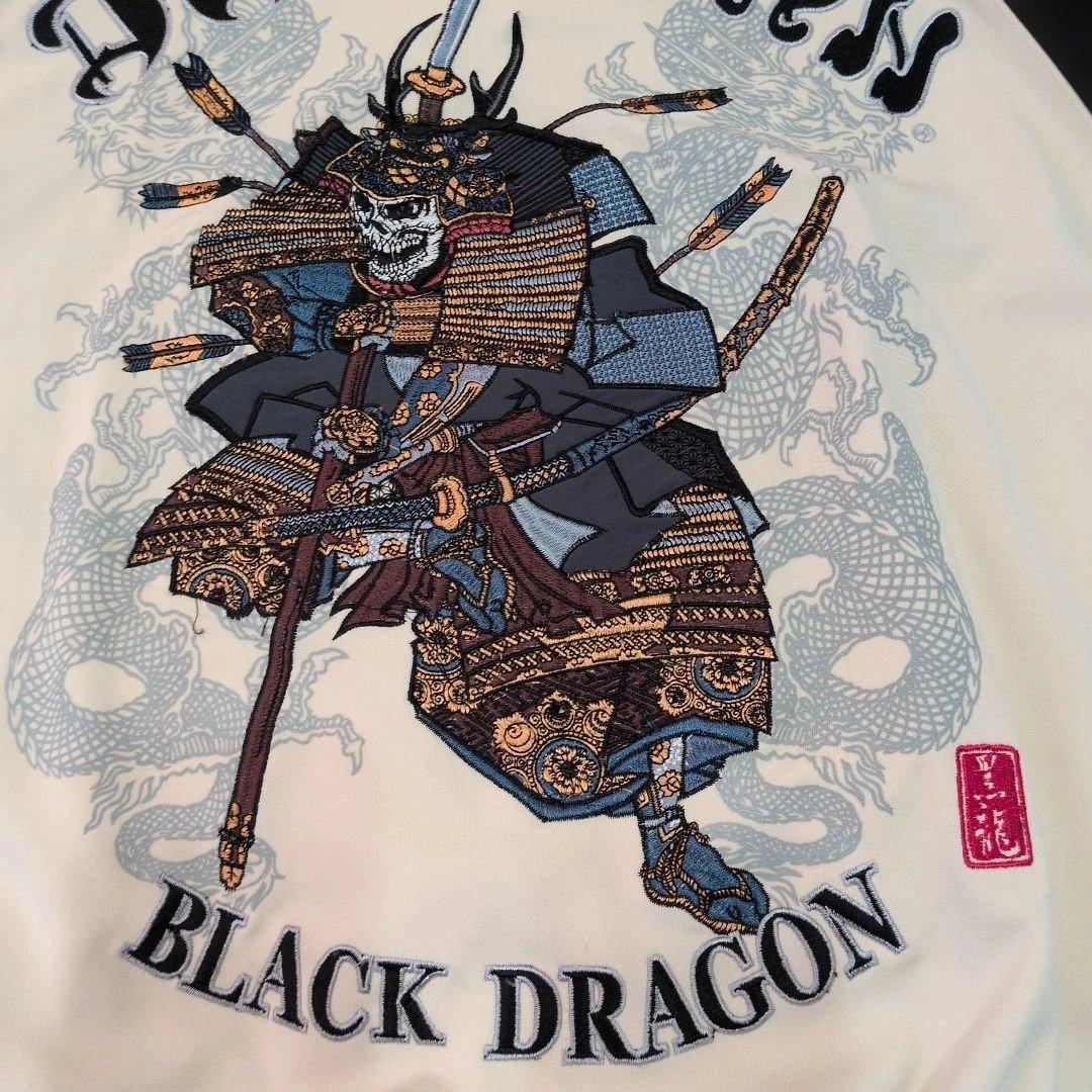 DOG TOWN トラックジャケット 黒龍 ドラゴン 刺繍 ジャージ上 ジップ