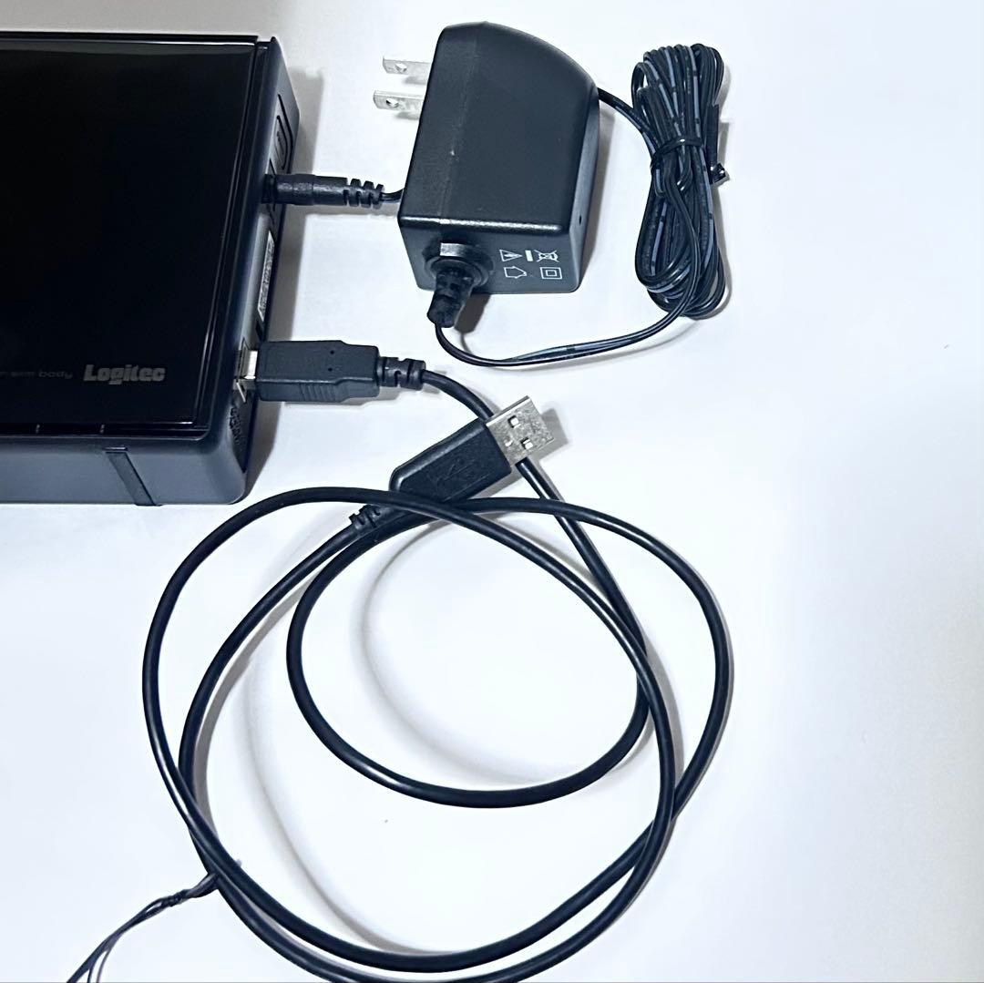 ロジテック製の外付けハードディスク「LHD-EN2000U2W」日本製