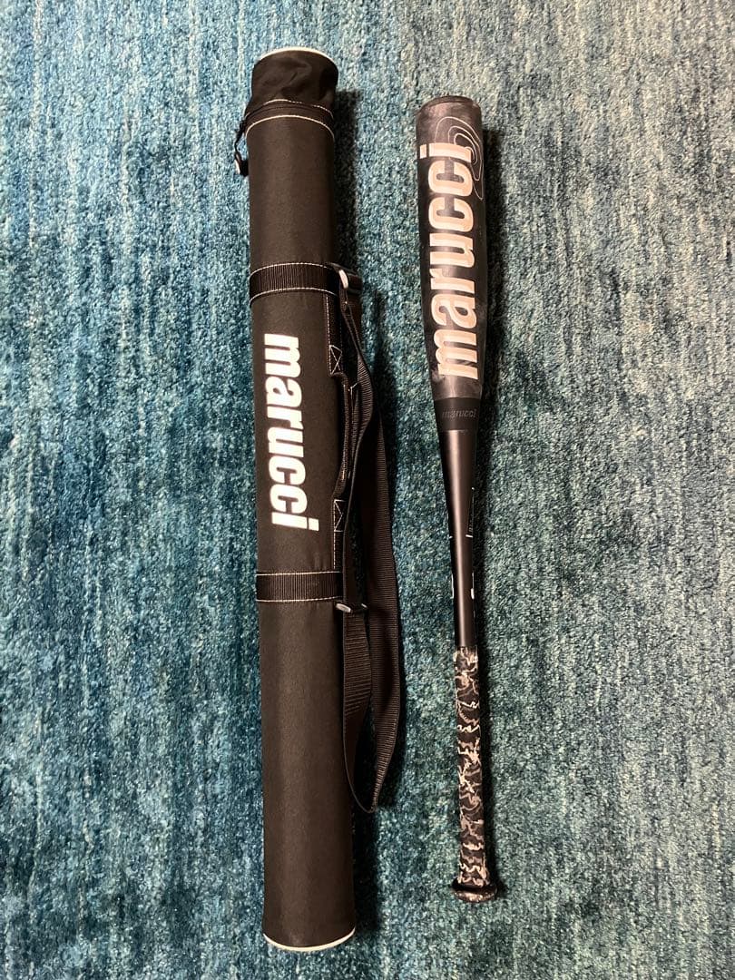 しん様　黒ワニ80cm Marucci バットケース付