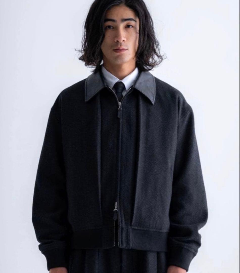 【SINSS】Tweed short blouson /ツイードショートブルゾン
