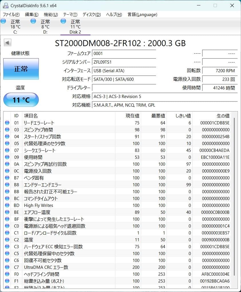 NETGEAR ReadyNAS 102　HDD 4TB(2TBx2個)付属
