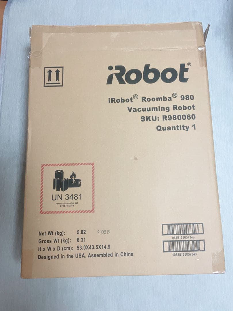 【新品•未開封】iRobot Roomba 980 （型番:R980060）