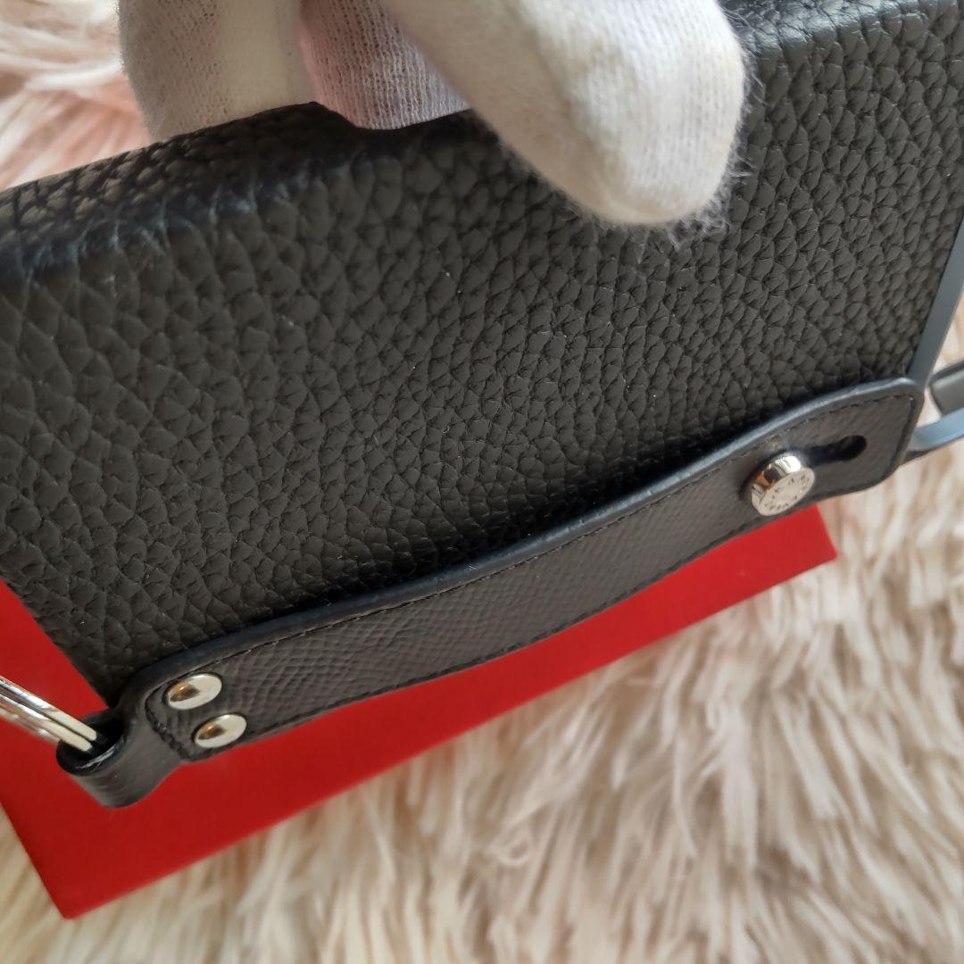 超極美品✨ボナベンチュラ iPhone 17pro ブラック シルバー ハンドル