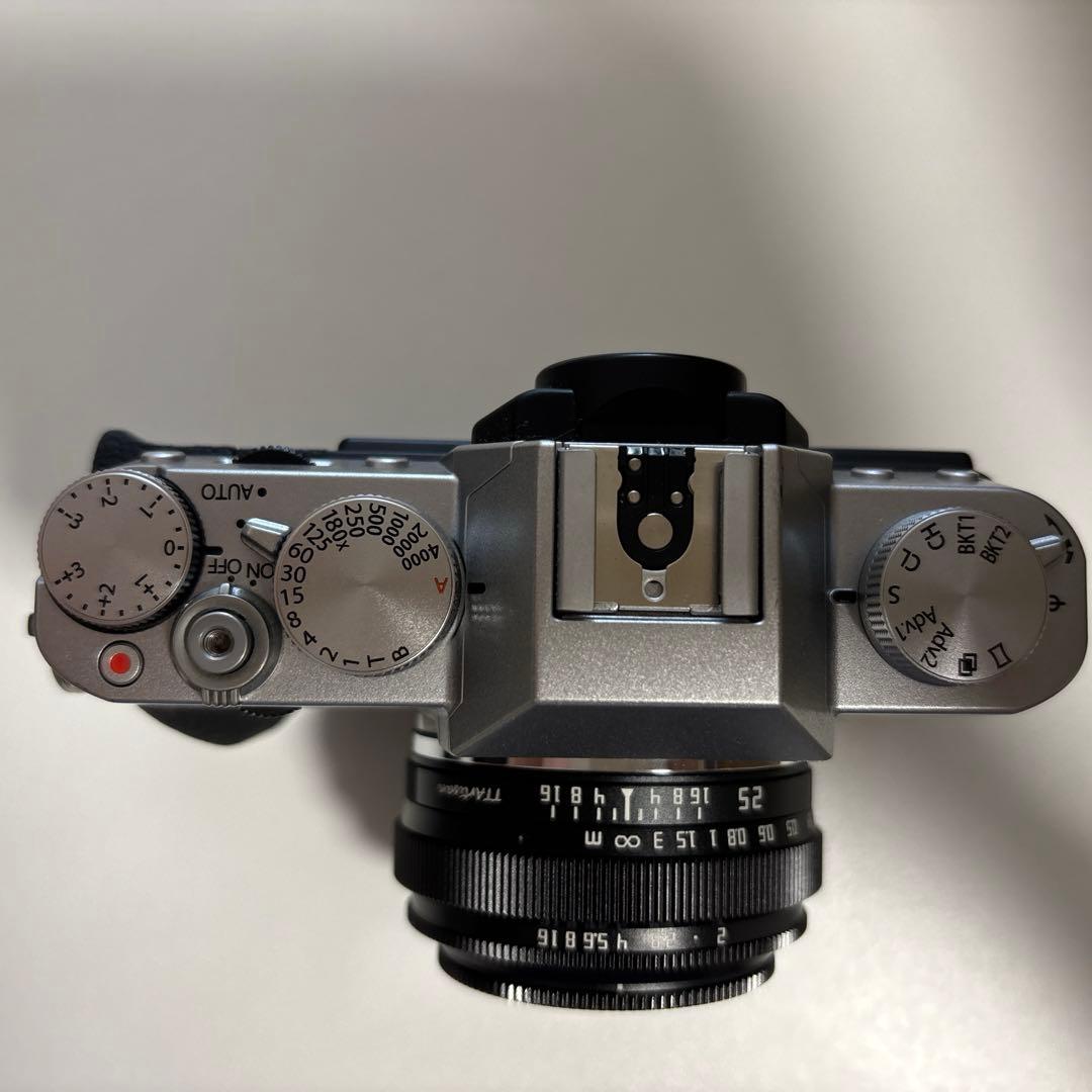[ジャンク品]FUJIFILMX-T10 本体TTArtian 25mmf2.0