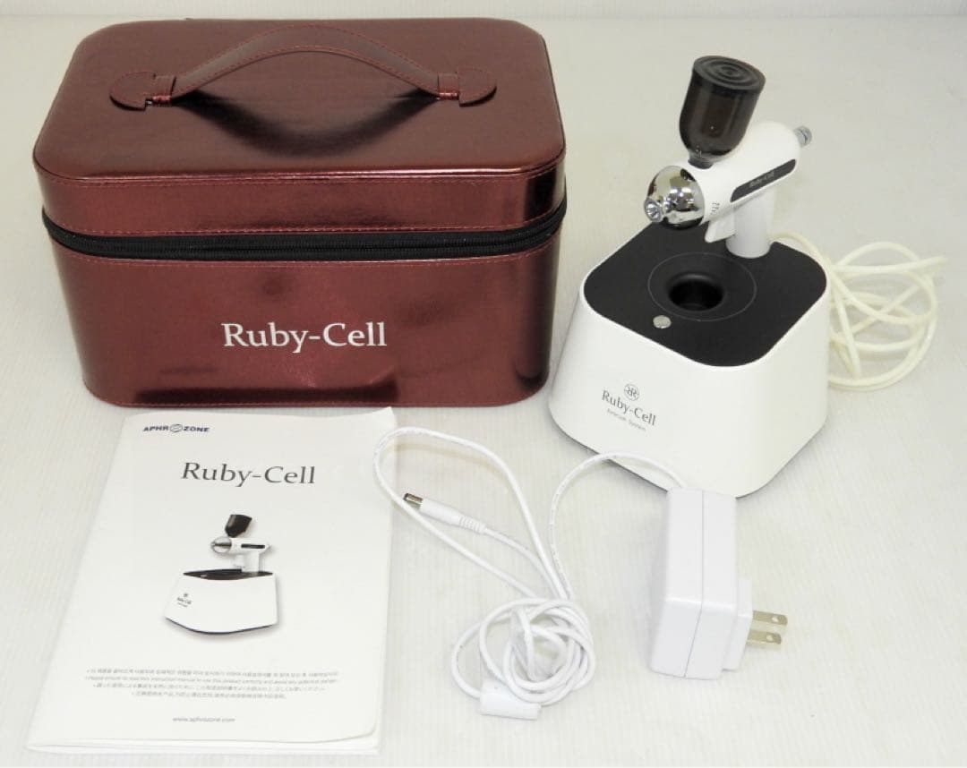 新品未使用Ruby-Cell 美顔器 収納ケース付き　梱包配送の状態
