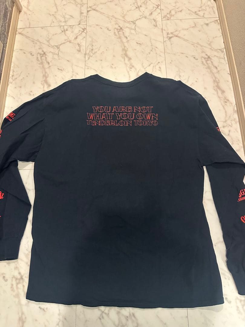TENDERLOIN ヘビーウェイト ロンT デビルロゴ XL テンダーロイン