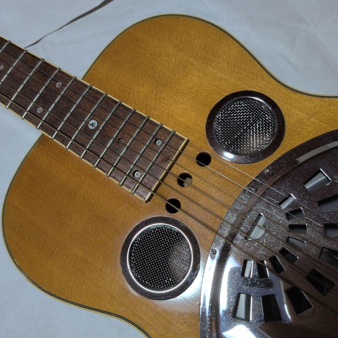 メーカー不明リゾネーターギター スクエアネックのドブロギター