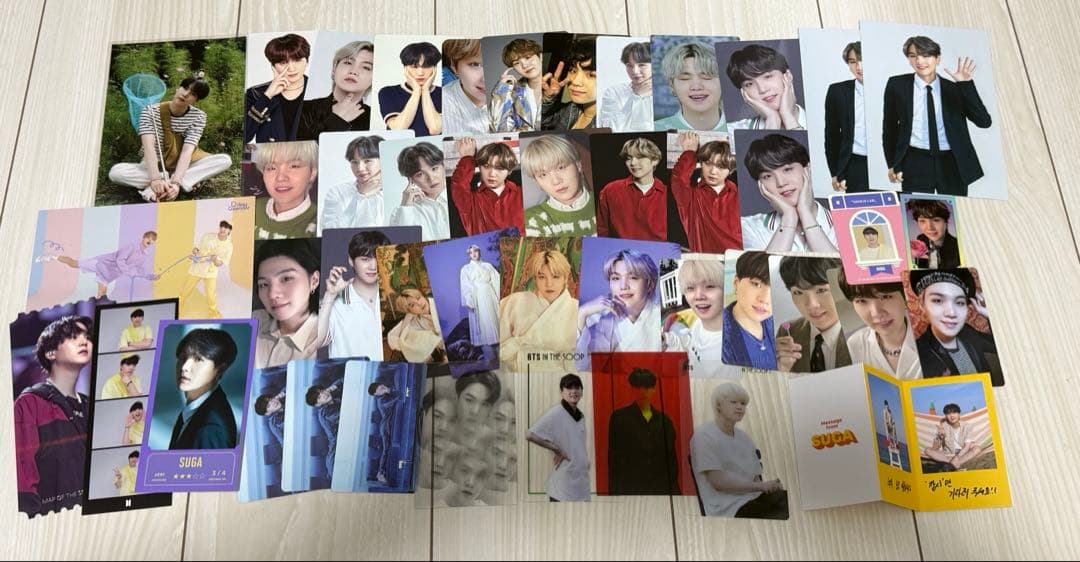 BTS SUGA ユンギ トレカセット