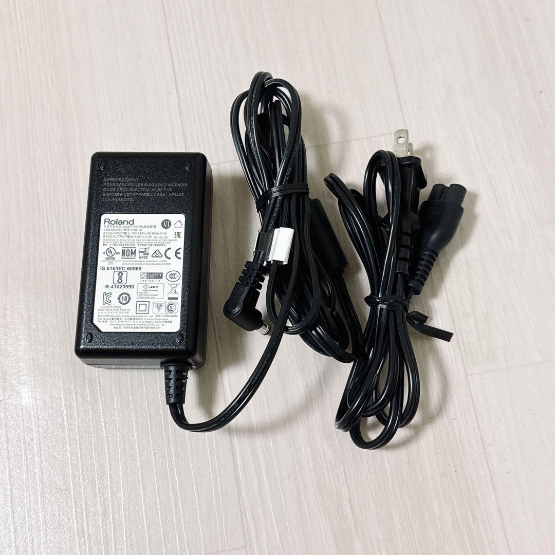 2346【極美】Roland Mobile BA ホワイト ポータブルスピーカー