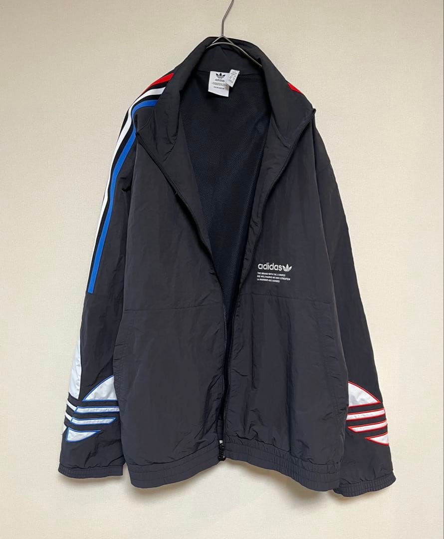 美品/4XL】アディダス 目黒蓮着用ナイロンジャケット