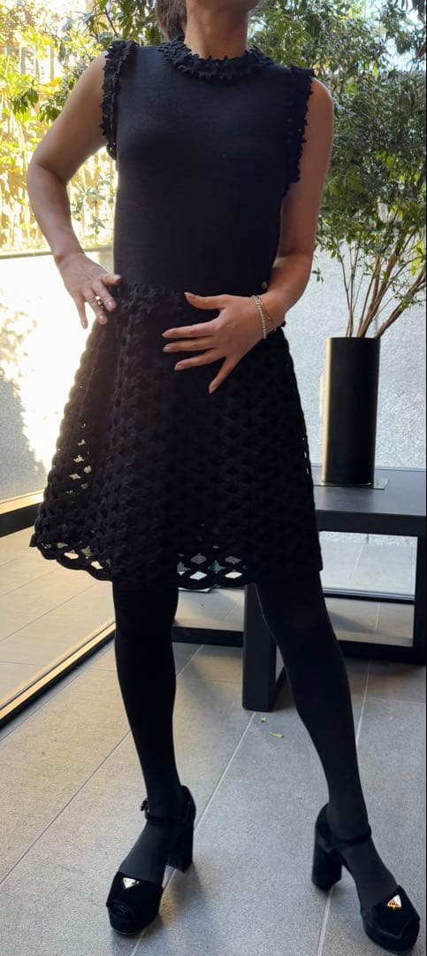 CHANEL ノースリーブ　ドレス