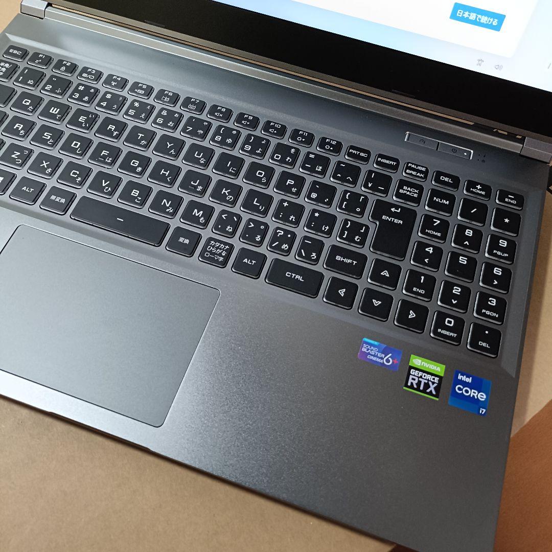 動画編集ノートPC レイトレック raytrek R5-TA6 【未使用に近い】