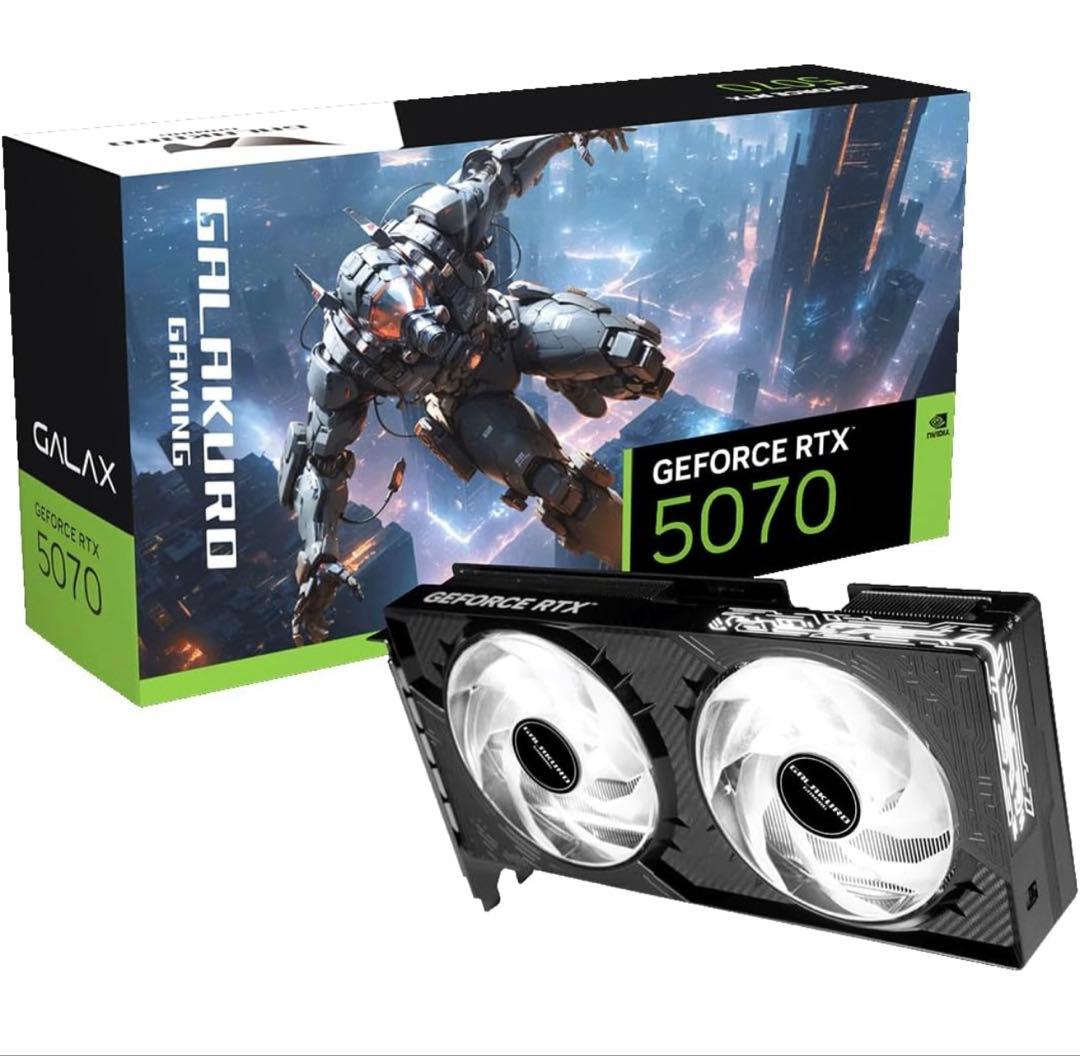 GEFORCE RTX 5070 GALAKURO 玄人思考