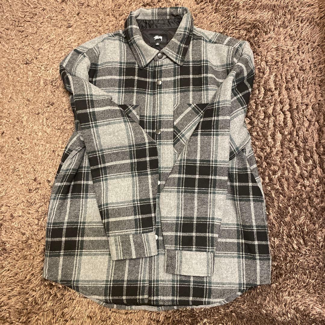 Stussy チェック柄 フランネルシャツ M