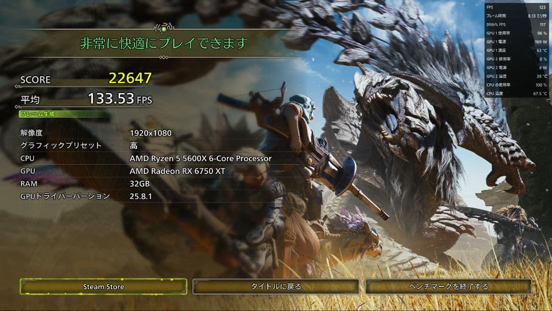 【訳有・ジャンク】ASRock Radeon RX6750XT 12GB OC