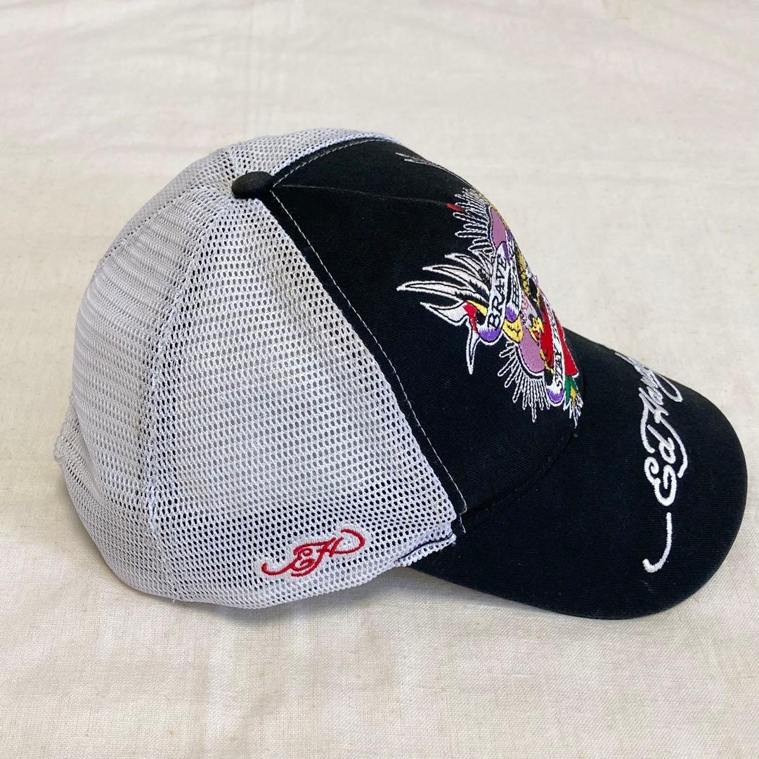 限定　Ed Hardy　キャップ　エドハーディー　ツイルメッシュ　帽子