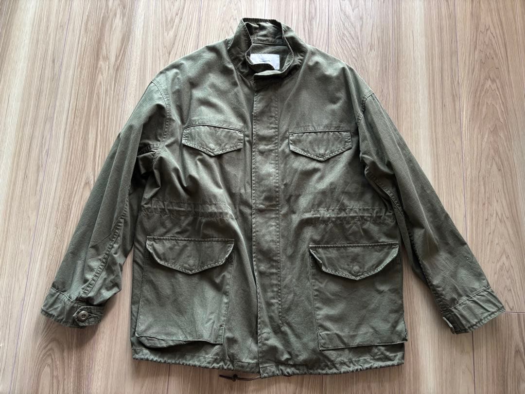 【美品】FRAMeWORK フレームワーク　リップストップミリタリーブルゾン