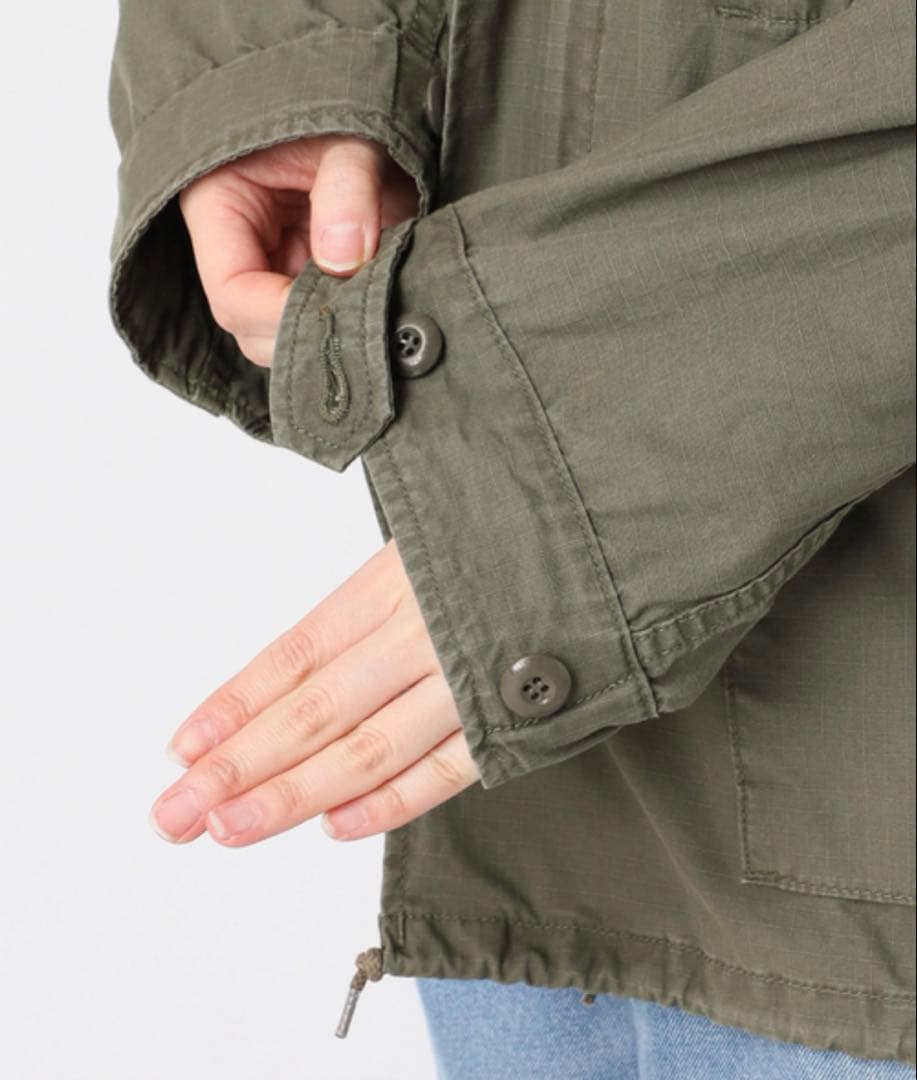 【美品】FRAMeWORK フレームワーク　リップストップミリタリーブルゾン