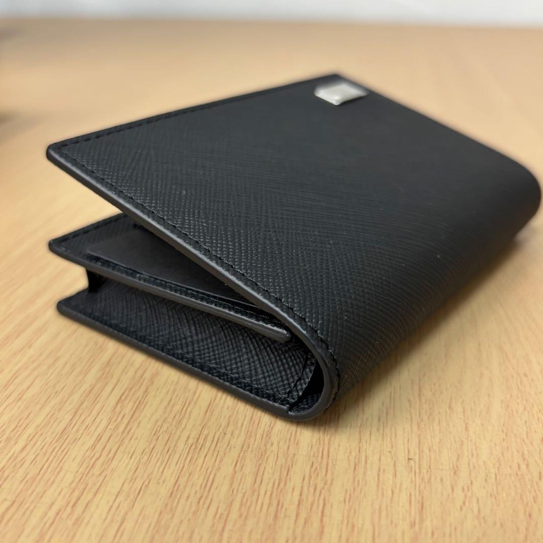 ▪️【未使用保管品】dunhill ダンヒル カードケース 名刺入れ レザー 黒